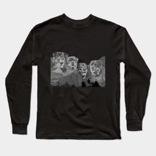 Mount Rottmore Long Sleeve T-Shirt